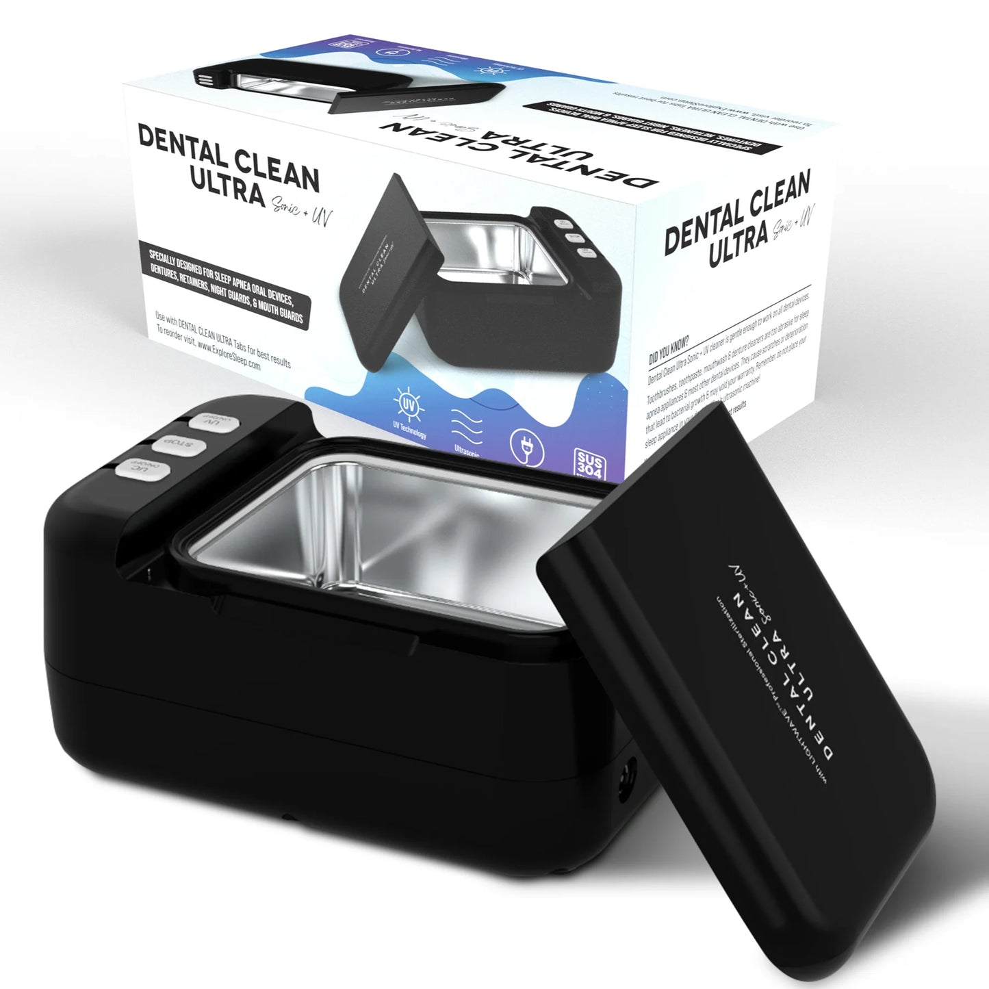 Dental Clean Ultra Sonic + UV Cleaner