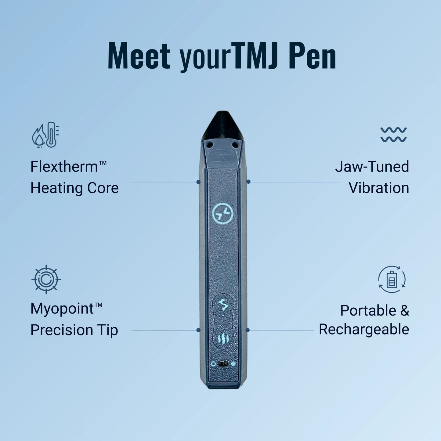 yourTMJ Pen: The Triple-Action Jaw Relief Device