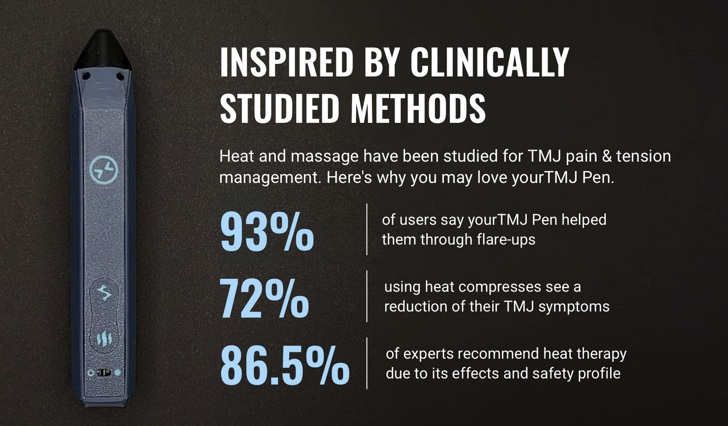 yourTMJ Pen: The Triple-Action Jaw Relief Device