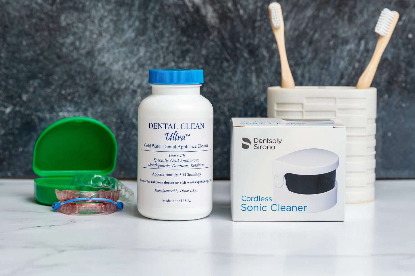 Portable Dental Sonic Cleaner (battery operated)