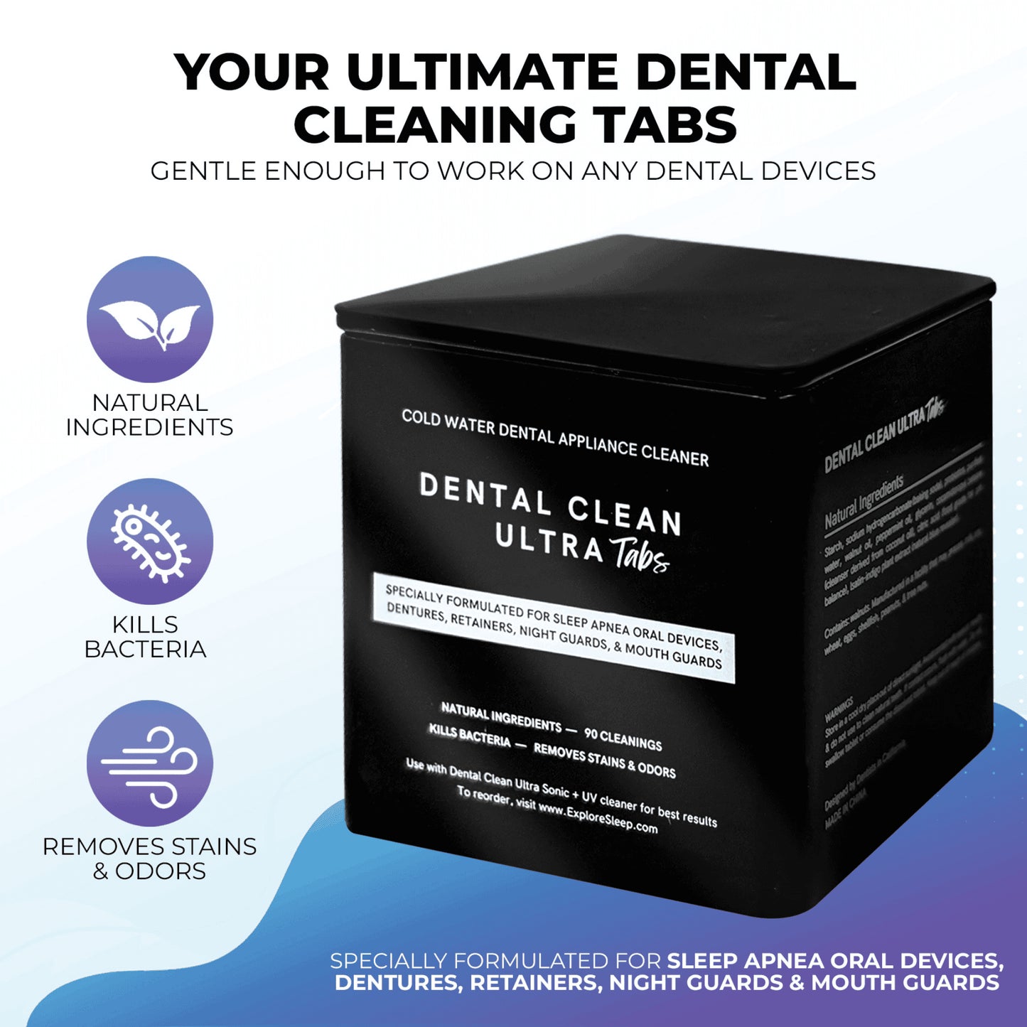 Dental Clean Ultra Tabs (90 tabs)